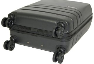 Skyflite Encore Charcoal 95 л чемодан из пластика на 4 колесах серый