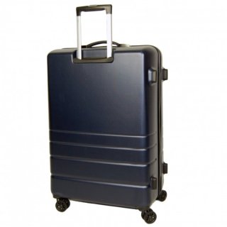 Skyflite Encore Navy 95 л валіза з пластику на 4 колесах синя