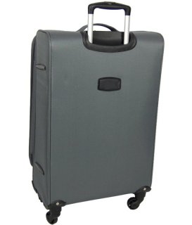 Skyflite Plasma Grey 61 л чемодан из полиэстера на 4 колесах серый