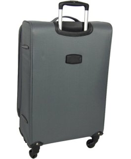 Skyflite Plasma Grey 89 л чемодан из полиэстера на 4 колесах серый