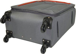 Skyflite Plasma Grey 89 л чемодан из полиэстера на 4 колесах серый