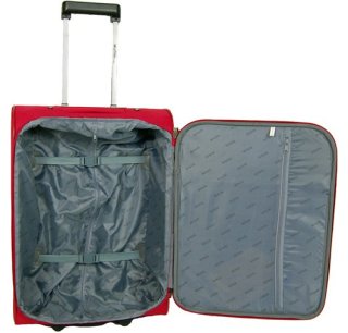 Skyflite Skycabin Red 38 л чемодан из полиэстера на 2 колесах красный