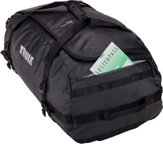 Спортивна (дорожня) сумка-рюкзак Thule Chasm Duffel на 90 літрів Чорна