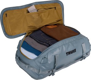 Спортивная (дорожная) сумка-рюкзак Thule Chasm Duffel на 90 литров Голубая