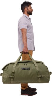 Спортивна (дорожня) сумка-рюкзак Thule Chasm Duffel на 90 літрів Оливковий