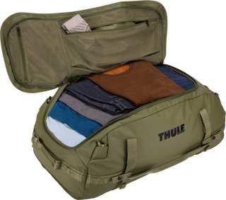 Спортивна (дорожня) сумка-рюкзак Thule Chasm Duffel на 90 літрів Оливковий