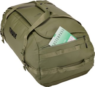 Спортивна (дорожня) сумка-рюкзак Thule Chasm Duffel на 90 літрів Оливковий