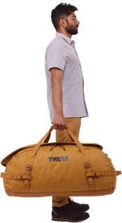 Спортивная (дорожная) сумка-рюкзак Thule Chasm Duffel на 90 литров Оранжевая