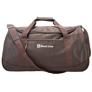 Спортивна (дорожня) сумка Semi Line на 40 л Коричнева