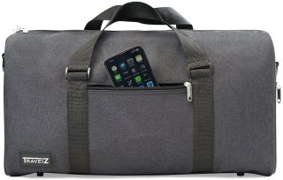 Спортивна (дорожня) сумка TravelZ Basics на 36 літрів Чорна
