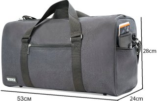 Спортивна (дорожня) сумка TravelZ Basics на 36 літрів Чорна