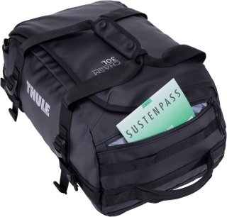 Спортивная сумка-рюкзак Thule Chasm Duffel - 30 л водостойкая Черная