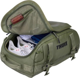 Спортивная сумка-рюкзак Thule Chasm Duffel - 30 л водостойкая Оливка Спортивная сумка-рюкзак Thule Chasm Duffel - 30 л водостойкая Оливка