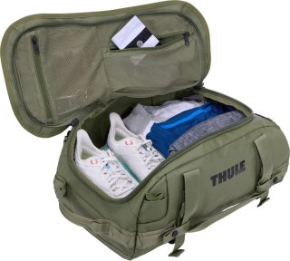 Спортивная сумка-рюкзак Thule Chasm Duffel - 30 л водостойкая Оливка Спортивная сумка-рюкзак Thule Chasm Duffel - 30 л водостойкая Оливка