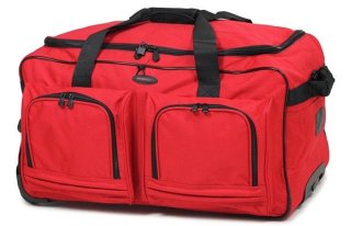 Средняя дорожная сумка 71 л Members Travel Wheelbag Red
