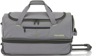 Средняя дорожная сумка на колесах Travelite Basics на 51/64 л Серый