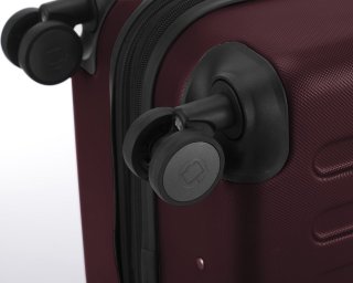 Средний чемодан 61/74 л Hauptstadtkoffer Spree Midi бордовый