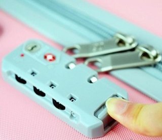 Средний чемодан 64 л Xiaomi RunMi 90 Points suitcase Maсaron Powder 24"