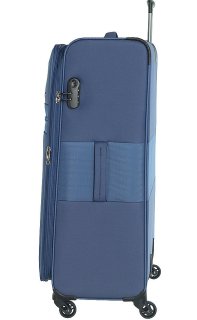 Средний чемодан 69/80 л March Focus Blue