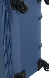 Средний чемодан 69/80 л March Focus Blue