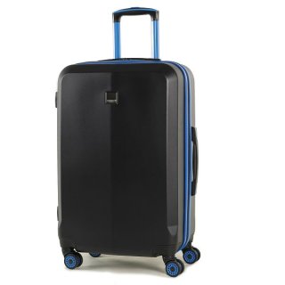 Средний чемодан 70 л Members Onyx Black/Blue