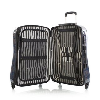 Средний чемодан 72 л на 4-х колесах Heys Indigo Paisley (M) темно-синий