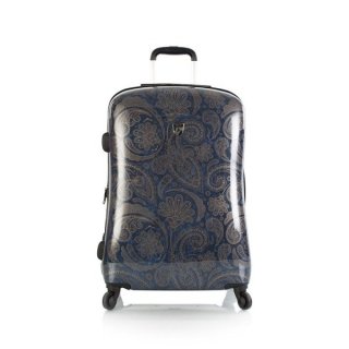 Средний чемодан 72 л на 4-х колесах Heys Indigo Paisley (M) темно-синий