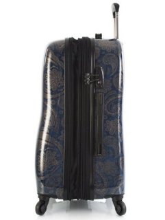 Средний чемодан 72 л на 4-х колесах Heys Indigo Paisley (M) темно-синий