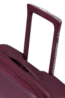 Середня валіза American Tourister Soundbox – 71,5 / 81 л, 3,7 кг Бордова