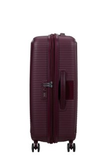 Середня валіза American Tourister Soundbox – 71,5 / 81 л, 3,7 кг Бордова