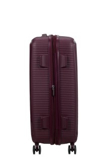 Середня валіза American Tourister Soundbox – 71,5 / 81 л, 3,7 кг Бордова