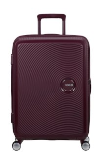 Середня валіза American Tourister Soundbox – 71,5 / 81 л, 3,7 кг Бордова