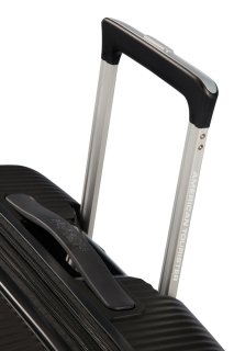 Середня валіза American Tourister Soundbox – 71,5 / 81 л, 3,7 кг Чорна