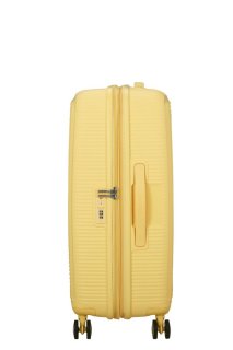 Середня валіза American Tourister Soundbox – 71,5 / 81 л, 3,7 кг Жовта