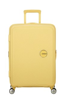 Середня валіза American Tourister Soundbox – 71,5 / 81 л, 3,7 кг Жовта