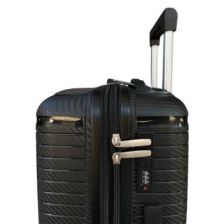 Средний чемодан Carbon – 67 / 80 л, 3,2 кг Черный