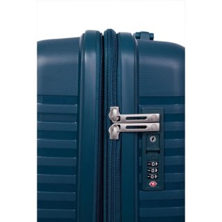 Средний чемодан CARLTON Wego Plus на 64/76 л из полипропилена Изумрудный