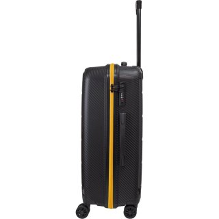 Середня валіза CAT Cargo Luggage на 70 л вагою 3,28 кг із поліпропілену Чорний