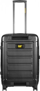 Середня валіза CAT Stealth на 65 л із полікарбонату Чорний