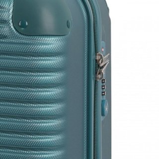 Средний чемодан Gabol Balance (L) Turquoise 85 л из ABS пластика на 4 колесах бирюзовый