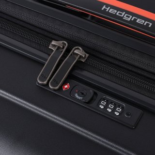 Средний чемодан Hedgren Comby – 74/83 л, 3,8 кг Черный