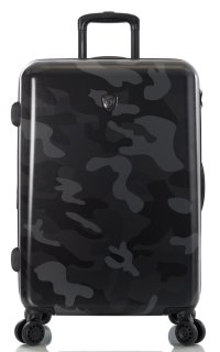 Средний чемодан Heys Black Leopard на 66/87 л весом 4,1 кг из поликарбоната Антрацит