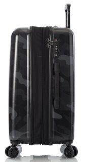 Средний чемодан Heys Black Leopard на 66/87 л весом 4,1 кг из поликарбоната Антрацит