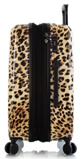 Средний чемодан Heys Brown Leopard на 66/87 л весом 4,1 кг из поликарбоната Коричневый