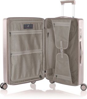 Средний чемодан Heys Earth Tones на 68/81 л весом 4 кг из поликарбоната Бежевый