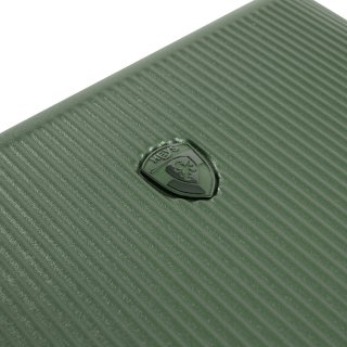 Средний чемодан Heys Earth Tones на 68/81 л весом 4 кг из поликарбоната Зеленый