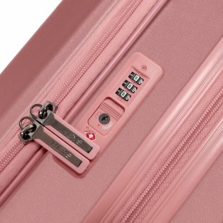 Средний чемодан Heys EZ Fashion на 79/95 л из поликарбоната Розовый