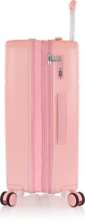 Средний чемодан Heys Pastel на 62/74 л весом 3,7 кг из поликарбоната Розовый
