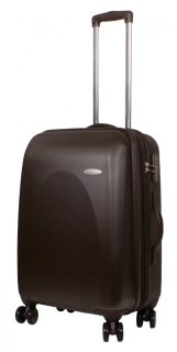 Средний чемодан из поликарбоната 66/78 л Vip Collection Galaxy 24 Brown