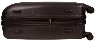 Средний чемодан из поликарбоната 66/78 л Vip Collection Galaxy 24 Brown